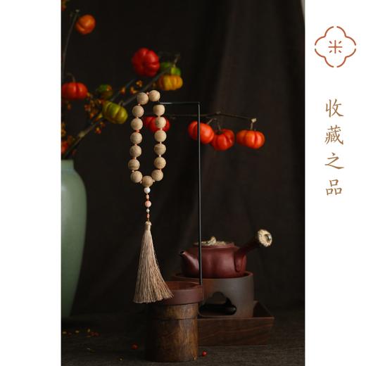 米马饰物 野生印尼土沉 14子配日本桃shanhu手钏 收藏之品 商品图3