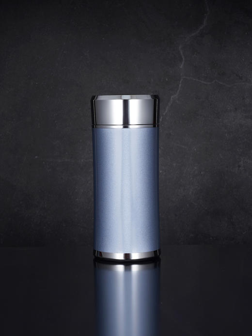 子佩集S999银【清风兰影】泡茶杯【DDY001】纯银泡茶杯-蓝色2507 商品图0