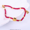 【鸿运】红宝石五条经手链   SL1251007 商品缩略图0