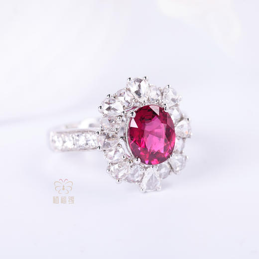 【璀璨】鸽血红红宝戒-CB12406093 商品图2