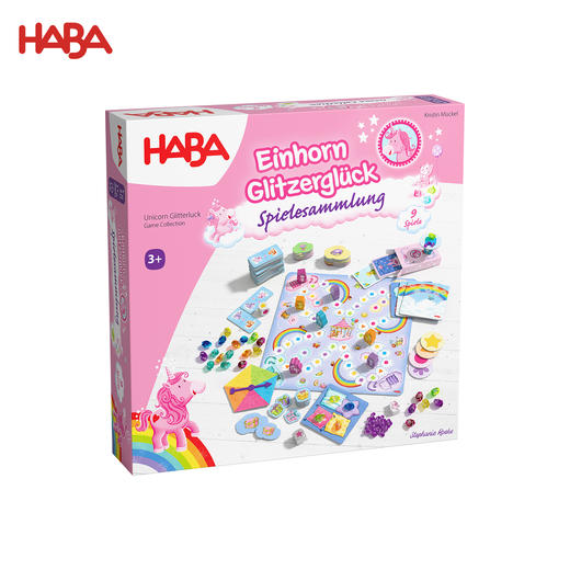 HABA 云端上的独角兽 桌游 适合3岁 锻炼数数 竞速 德国品牌-2012230001 商品图5