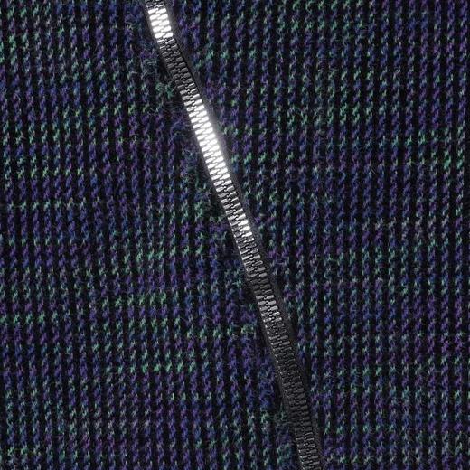 WT274SDSA男士秋冬新款痞帅男装休闲彩色竖纹斜拉链连帽卫衣百搭时尚 商品图3