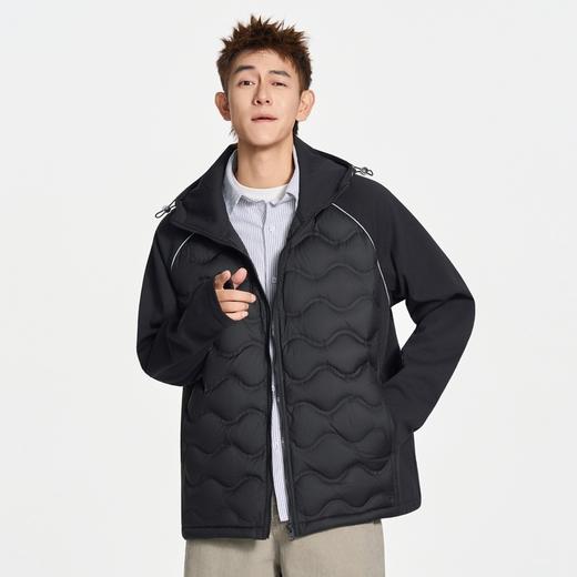 【90%大朵绒 锁温防钻绒 轻盈到像没穿！】J.S.WANGZI 云朵感连帽轻暖羽绒服 商品图5