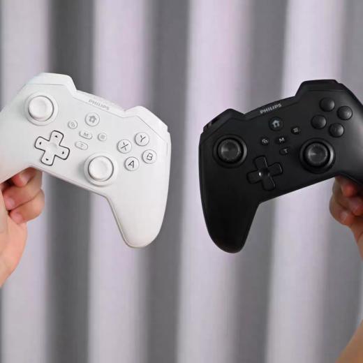 飞利浦DLK5010 游戏手柄 黑神话悟空 switch 无线蓝牙双人手机双霍尔摇杆手柄 商品图1