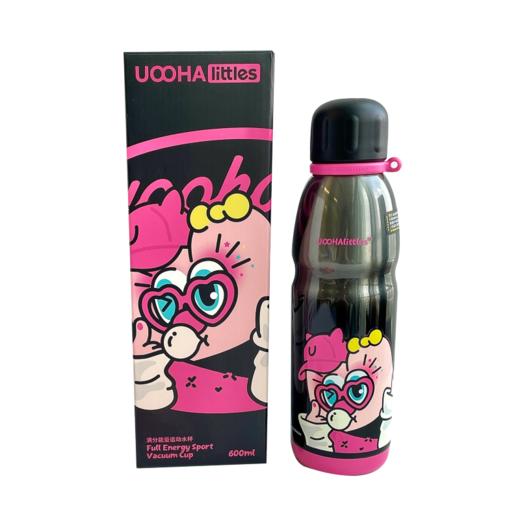 UOOHALITTLES600ml满分能量运动水杯UBW35（黑玫/黑蓝/玫白） 商品图6