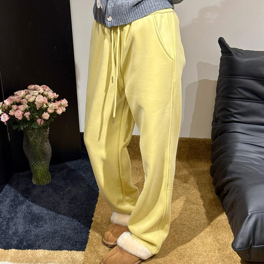 经典𝐑𝐚𝐥𝐩𝐡 𝐥𝐚𝐮𝐫𝐞𝐧加绒加厚阔腿直筒裤‼️111310 商品图10