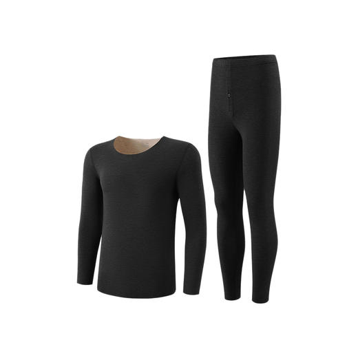 爱帝男士山羊绒蚕丝加厚无痕裁蓄热保暖内衣套装 商品图6