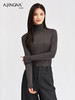 【百搭神器】阿菁娜秋冬山羊绒自发热肌底堆堆领打底衫F30D301011 商品缩略图3