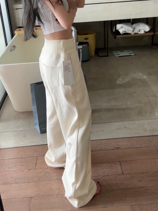 Alo拼接针织阔腿加绒卫裤 商品图12