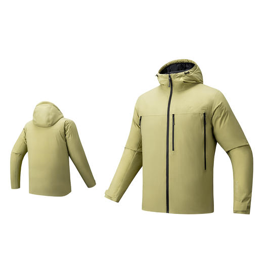 超级安踏六度芯冲锋衣羽绒服男冬保暖棉服外套防水夹克152546917U 商品图6