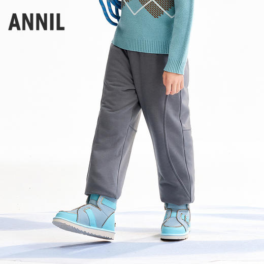 【实体店同款】男童全腰针织棉裤冬季新款安奈儿童装AB546054 商品图1
