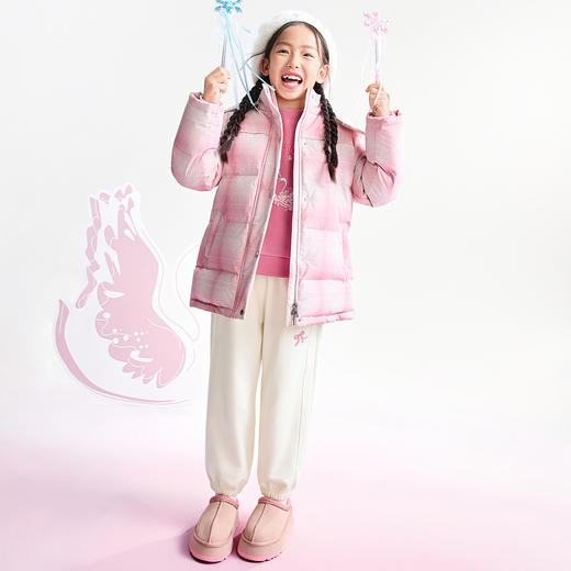 【实体店同款】女童全腰针织长裤冬季新款安奈儿童装AG546083 商品图5