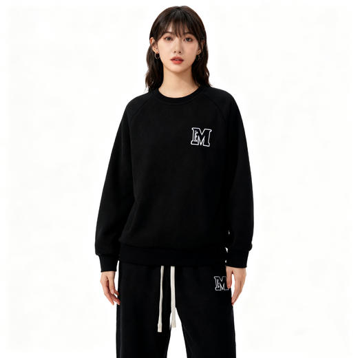 MY MEMORY情侣双面绒套装丨懒人穿搭 精工刺绣 一体绒套装 商品图6