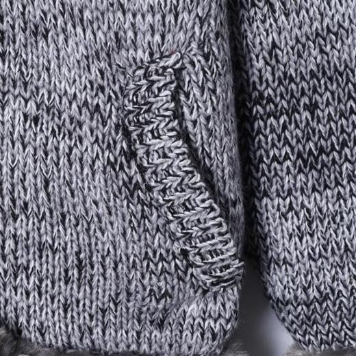 SDSA男士秋冬新款痞帅男装简约时尚双面可穿拉链毛衣外套百搭时尚 商品图2