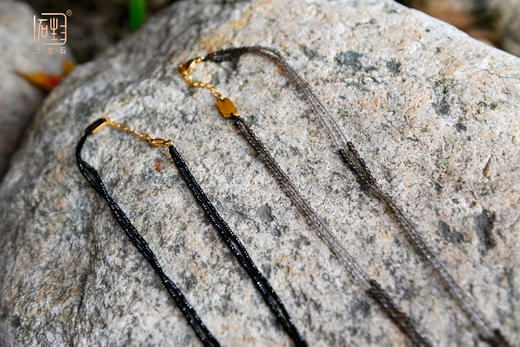 天然茶晶/尖晶石巴洛克珍珠多用设计长链 商品图8