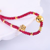 【鸿运】红宝石五条经手链   SL1251007 商品缩略图1