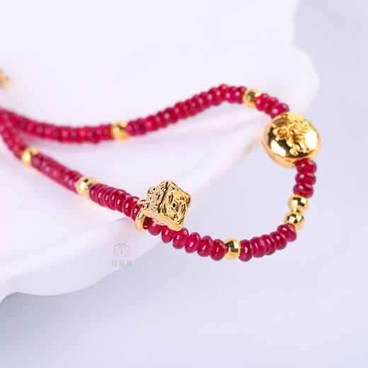 【鸿运】红宝石五条经手链   SL1251007 商品图1