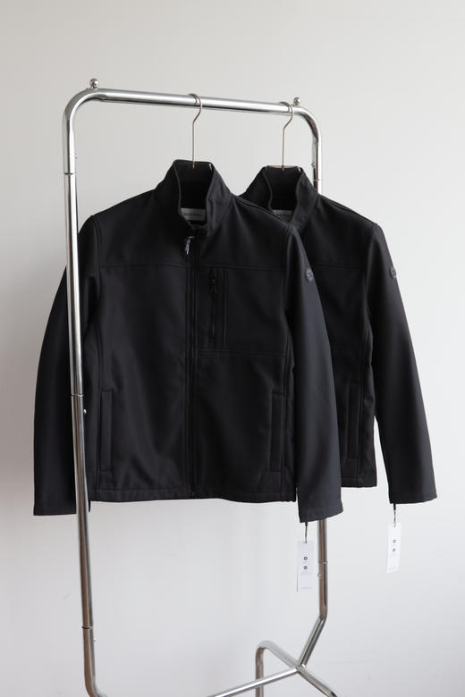 西K元单 纯色立领加绒拉链夹克外套 WT926 商品图3