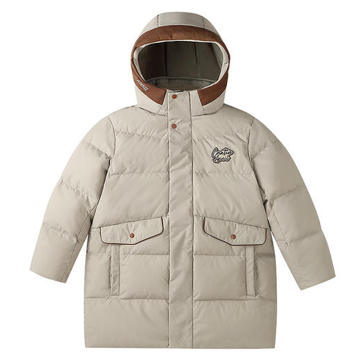 【实体店同款】男童中长款羽绒服冬季新款安奈儿童装AB545357 商品图5