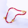【鸿运】红宝石五条经手链   SL1251007 商品缩略图2