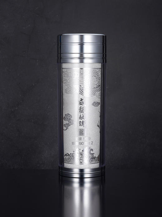 子佩集S999银【威龙献瑞】杯摆件【DLBJB045-60】纯银内胆原创作品泡茶杯2501 商品图5