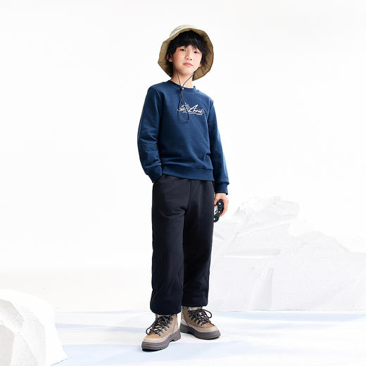 【实体店同款】男童圆领长袖棉衣冬季新款安奈儿童装AB541366 商品图3