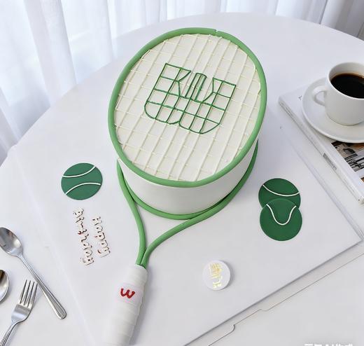 网球王子/女王椭圆形卡通翻糖蛋糕-低糖处理无添加 商品图1