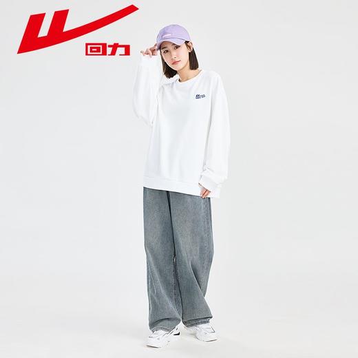 回力圆领卫衣2025春季款宽松运动休闲上衣时尚百搭小个子长袖T恤 商品图3