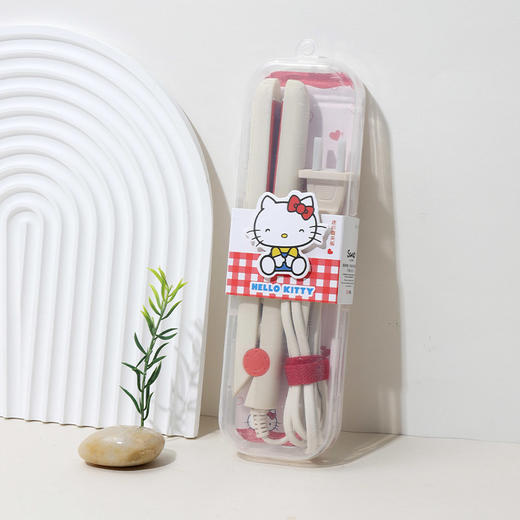 Hello Kitty迷你拉直夹板两用卷发棒神器-纪念日百货门店同款167443381 商品图2