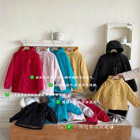  【保暖派克服】90-170码可亲子！五色可选，加绒加厚款，零下20°上身不带怕