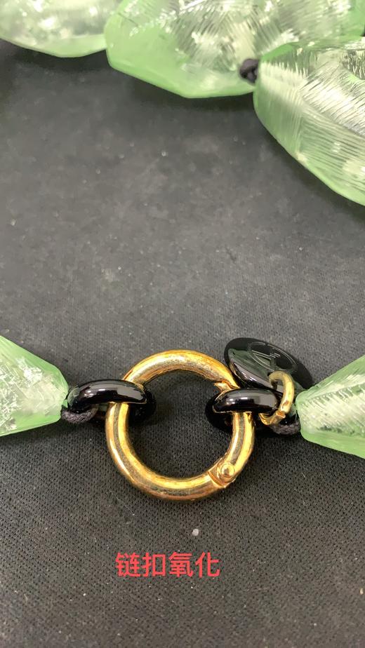 8052130221741 GIORGIO ARMANI 【时尚精致】女式高贵异形仿天然晶石设计衣服配饰项链 商品图4