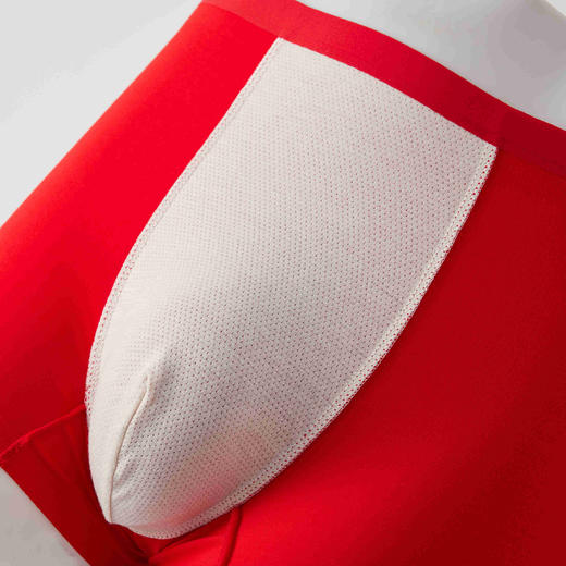 男士莫代尔印花无痕内裤大红内裤本命年无感高弹8021/8022/8023 商品图3