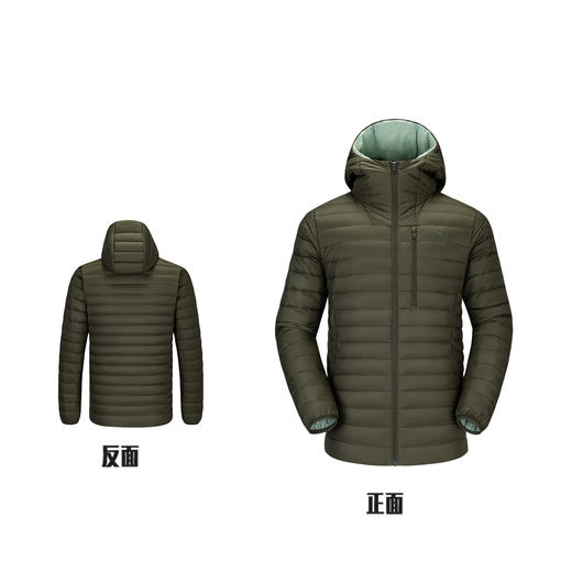 超级安踏轻暖羽绒服 | 石墨烯保暖外套男秋冬防水夹克152546916U 商品图7