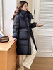 【YW】无忧购羽绒服女中长款过膝白鸭绒韩版宽松收腰保暖外套24029（截单后7天发货） 商品缩略图3