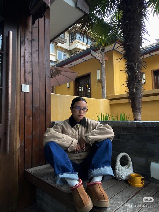 𝐓𝐚&𝐳𝐳 𝟐.𝟎民族风厚底鞋 商品图4