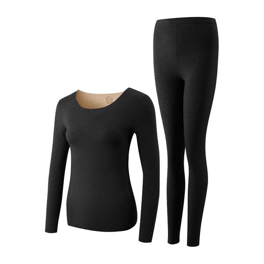 爱帝女士山羊绒蚕丝无痕保暖内衣套装 商品图9