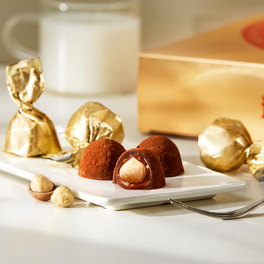 【诺梵松露坚果巧克力限定礼盒】喜糖礼物可可脂 整颗榛子  满口醇脆 商品图2