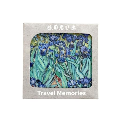 momobox 冰箱贴 旅忆系列 梵高鸢尾花 5.8*5.8cm 纪念品 旅行手信 商品图0