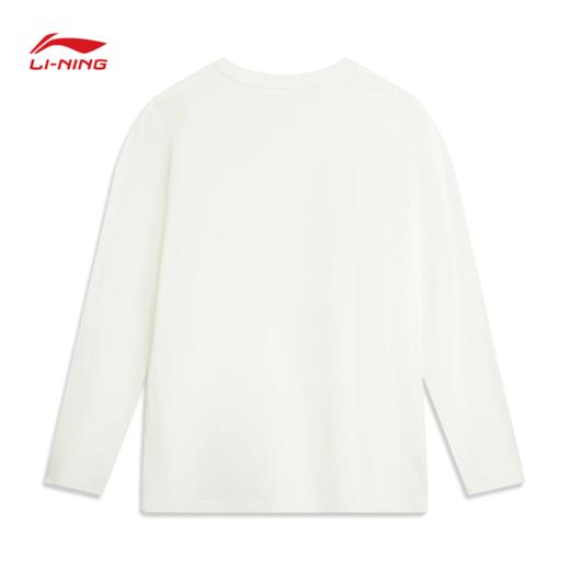 李宁男子冰感舒适吸湿排汗长袖文化衫AHSVC17 商品图4