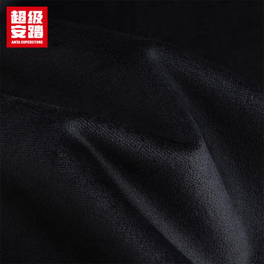 超级安踏经编加绒外套男子秋冬立领上衣休闲通勤夹克152547705U 商品图6