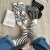 “慵懒气氛”拿捏！到手5双冬天真的需要这个毛毛袜子【条纹系兔兔羊毛中筒袜】冬季必囤力推！ 商品缩略图0