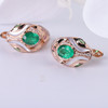 【舍我其谁】祖母绿耳钉    CB12502027 商品缩略图1