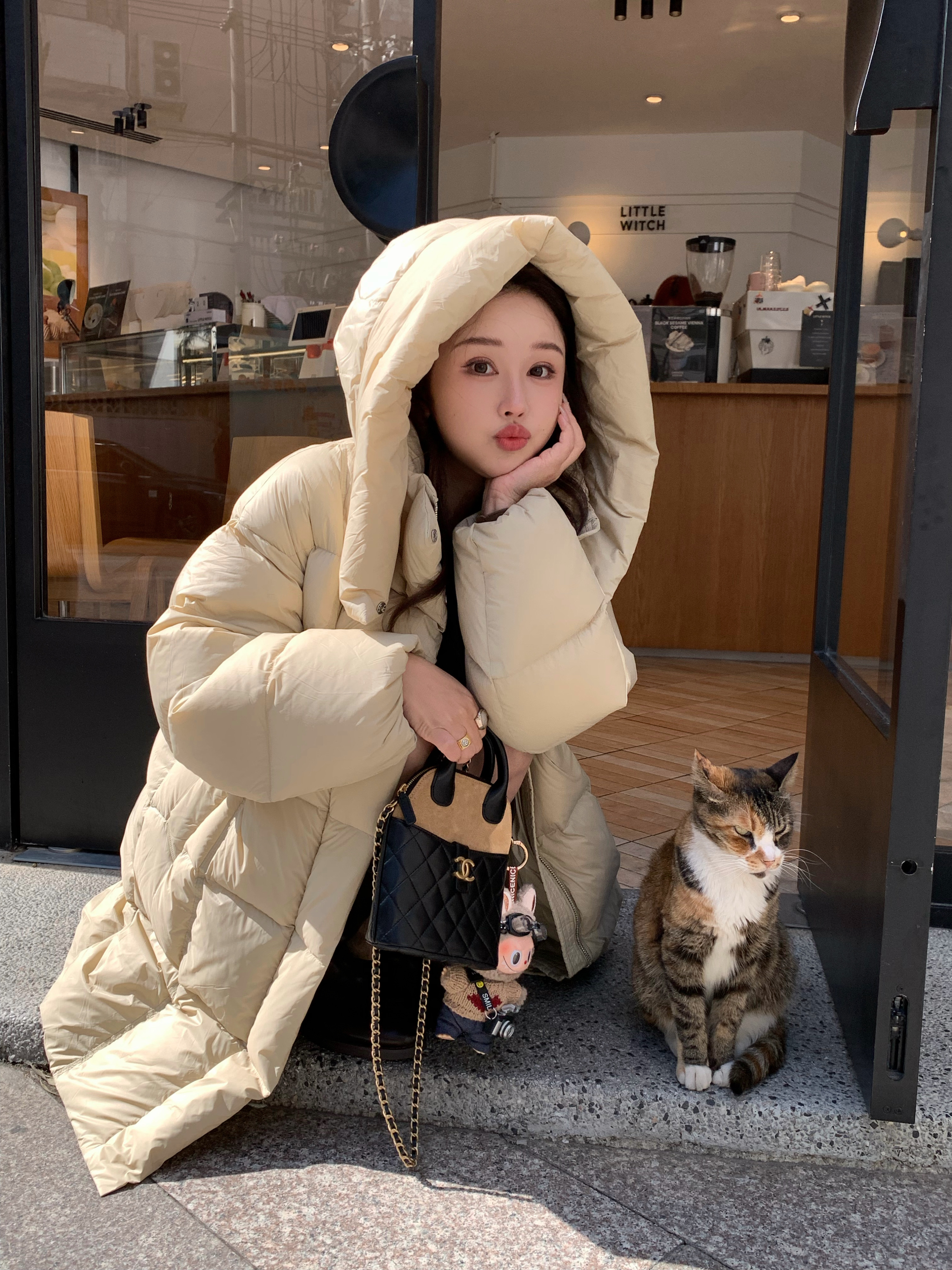 Read Nameless /超柔长款羽绒服 甘草色 2025/11/15