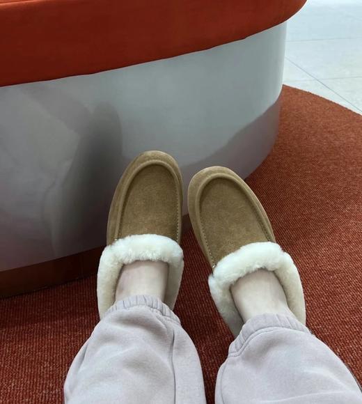 懒人必备 油叽叽系列 安思丽穆勒 平底毛毛拖鞋  皮毛一体雪地靴 商品图0