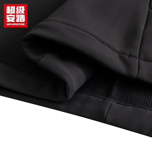 超级安踏防泼水加绒外套男秋冬户外运动上衣通勤外套152546607U 商品图5