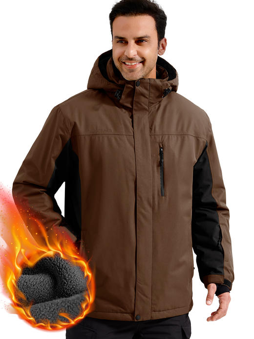 【防水防风 加厚加绒 耐造抗寒】冬季硬核保暖户外战术装载滑雪棉服ds（zb） 商品图9