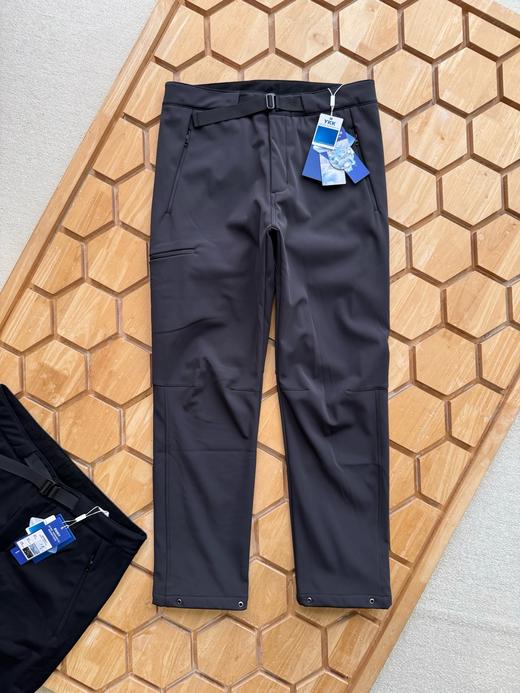 茑家平替户外机能！秋冬季男士防风防水加绒直筒休闲裤冲锋长裤子 商品图2