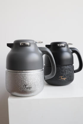 日单定制！带温显！钛内胆！家居保温壶咖啡壶（1600ml）PJ042
