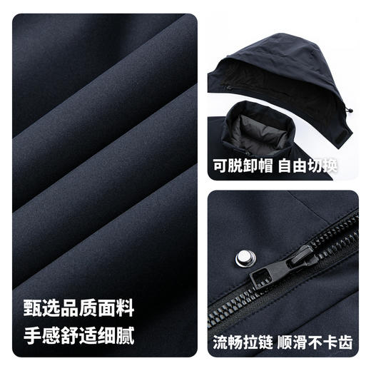 【门店新品】圣得西可拆内胆三合一羽绒服25冬季新款舒适休闲外套 商品图4