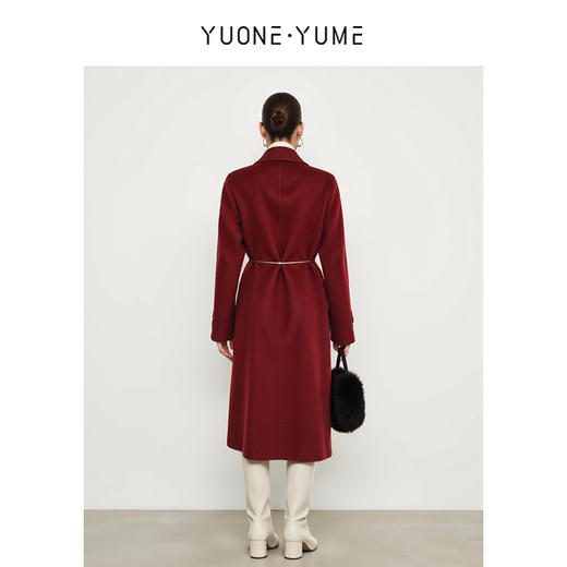 Y5D09H2182 链条腰带经典款气质百搭显瘦长大衣 RJ005 商品图2